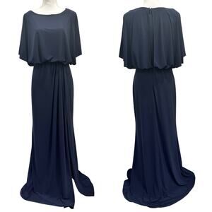 BHLDN Navy Blue Maxi Dress